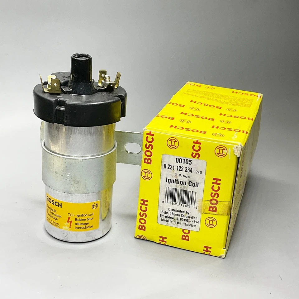 Bobina de encendido Bosch para 84-93 Audi 5000 Quattro Volvo 240 244 245 VW 0221122334 Foto 3 de 4