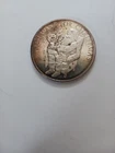 2001 “All I Want For Christmas” Santa & Child 1oz .999 Silver Christmas Round