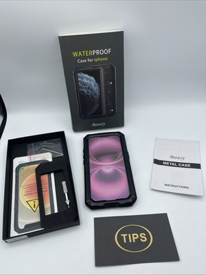 Waterproof Case for IPhone 16 Black