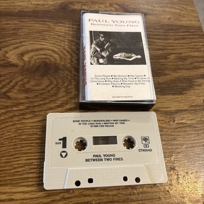 Paul Young Between Two Fires Cassette 1986 CBS FCT 40543