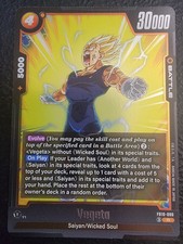 Dragon Ball Z Super TCG Fusion World Cross Force Vegeta FB10-090 Holo