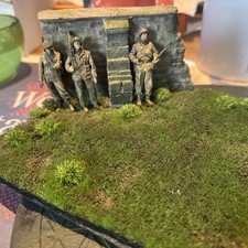 Diorama Sockel 1/35 gebaut.