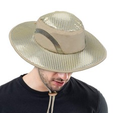 Reflective Sun Hat, Lightweight Wide Brim Fishing Safari Cap with UPF 50 Pro...