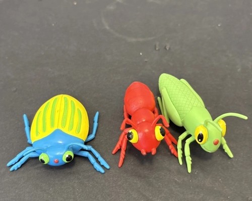Jaru Fun With Bugs Colorful Lot of 3
