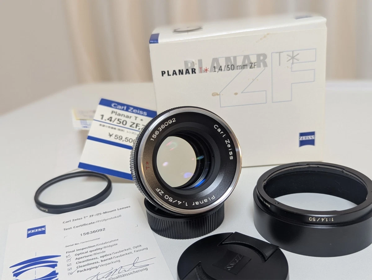 Carl Zeiss f/1.4 Camera Lenses 50mm Focal for sale - eBay