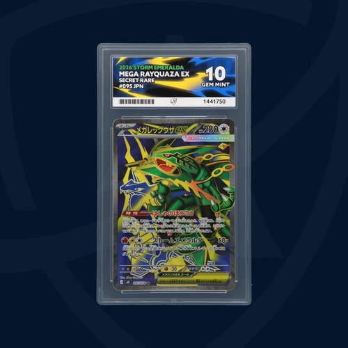 PERFECT SUBGRADES - Mega Rayquaza ex - 095/076 - 2026 Storm Emeralda - ACE 10