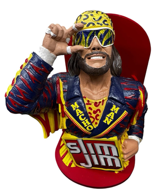Macho Man Randy Savage Slim Jim Display 2021 Collector's Series