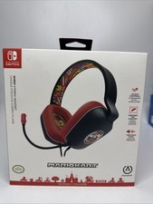 PowerA Wired Stereo Headset for Nintendo Switch - Mario Kart Mario Stereo
