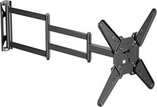Suptek Corner TV Mount with 40 Inch Extension Arm, Long Arm TV Mount for Most 26