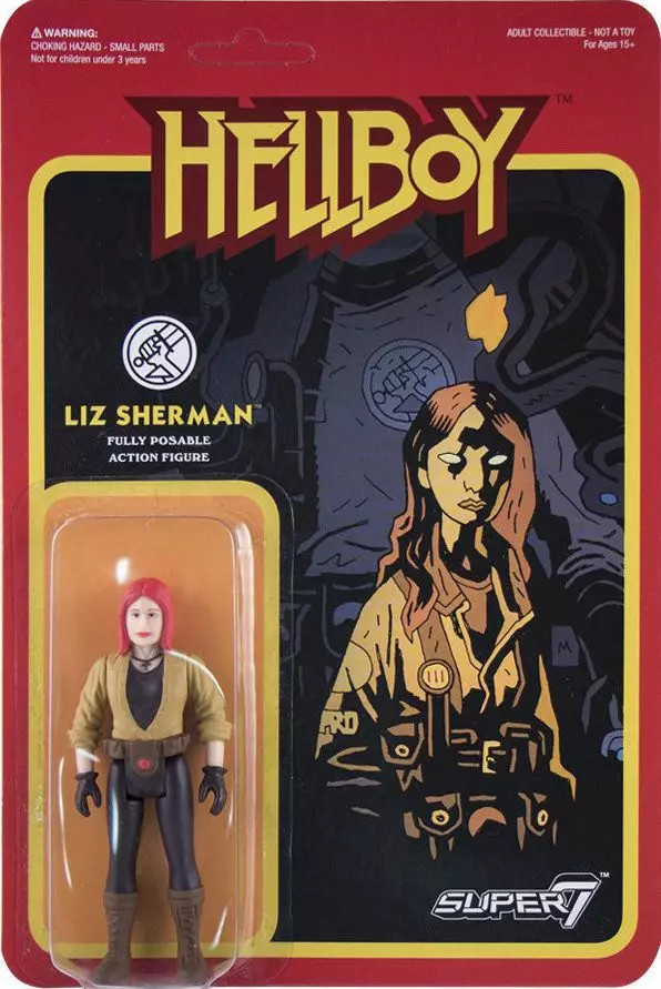 Hellboy Super7 figurines Re-Action vintage : pack de 4 héros de comics pour collectionneur - 3