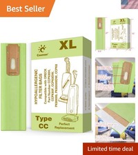 8-Pack Large Capacity Hypoallergenic Vacuum Bags for Oreck XL Upright Models