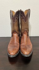 Lucchese Handmade Classics Teju Lizard Size 9...