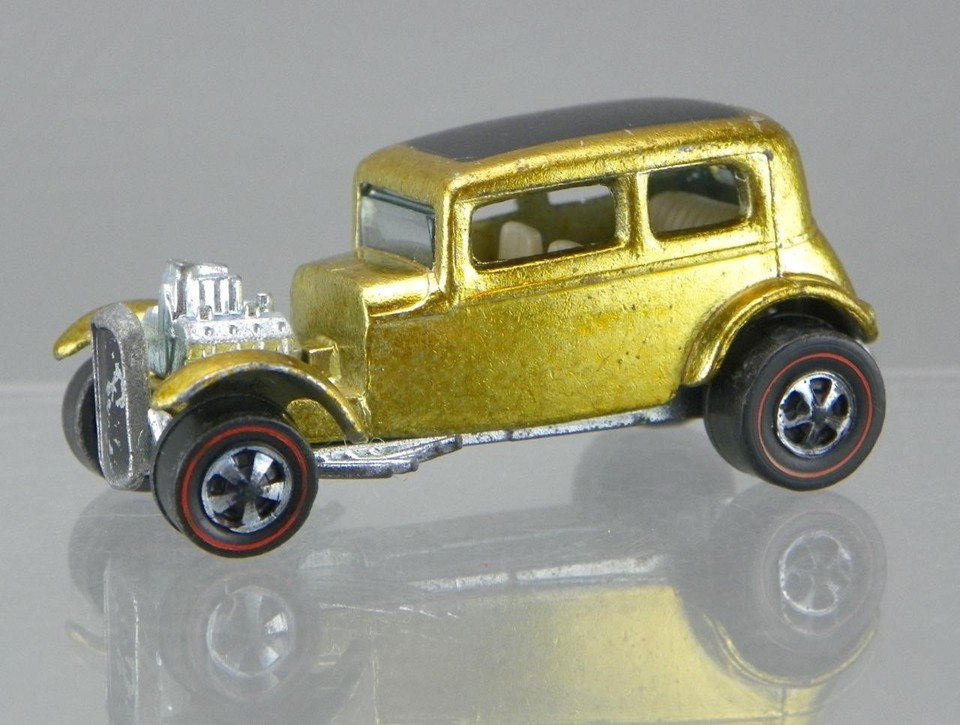 Hot Wheels Redline – '32 Ford Vicky – Orange – 1/64 (occasion)