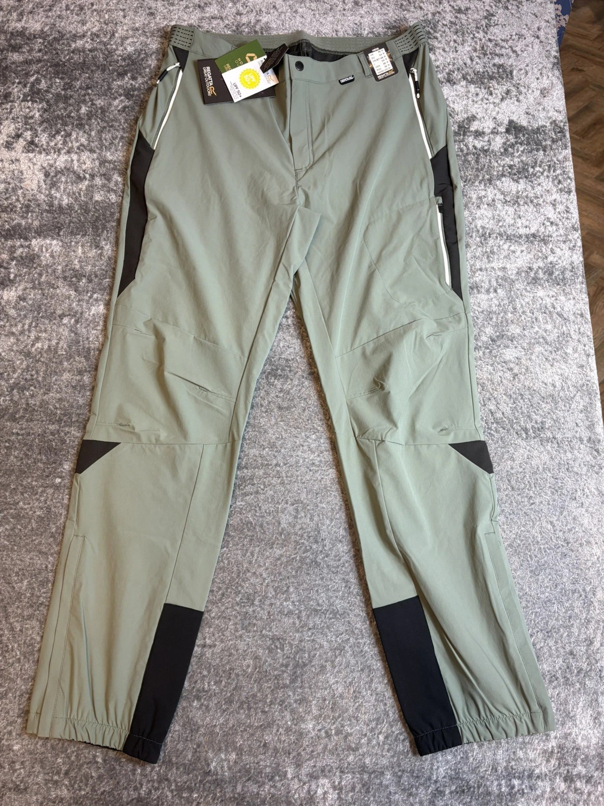 Regatta Mens Mountain III Walking Hiking Stretch Softshell Trousers RRP £110