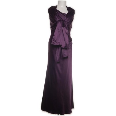 Unique, Abendkleid, Größe: L, Lila, Polyester, Einfarbig, Satin, Damen #3qO