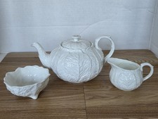 Wedgewood Coalport Countryware Teekanne, Zuckerdose & Kanne. 