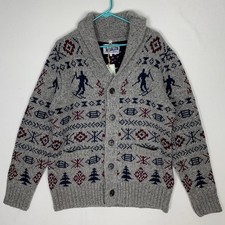 Schott Bros. Bromley Wood Blend Shawl Collar ...
