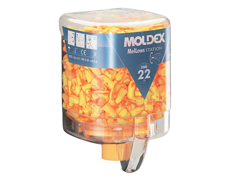 Moldex Monouso Schiuma Tappi Mellows Stazione SNR 22 DB (250 Coppie) MOL7625