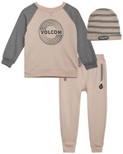 Boys Sweatsuit Set - 3 Piece French Terry Active Sweatshirt, Jogger Sweatpant...
