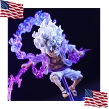 Bandai One Piece Luffy Gear 5 Sun God Nika Mini Figure 10cm PVC Anime