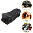 Carpet Cleaning Brush Car Upholstery Soft Horsehair Brush Shoes Cleaning Tool