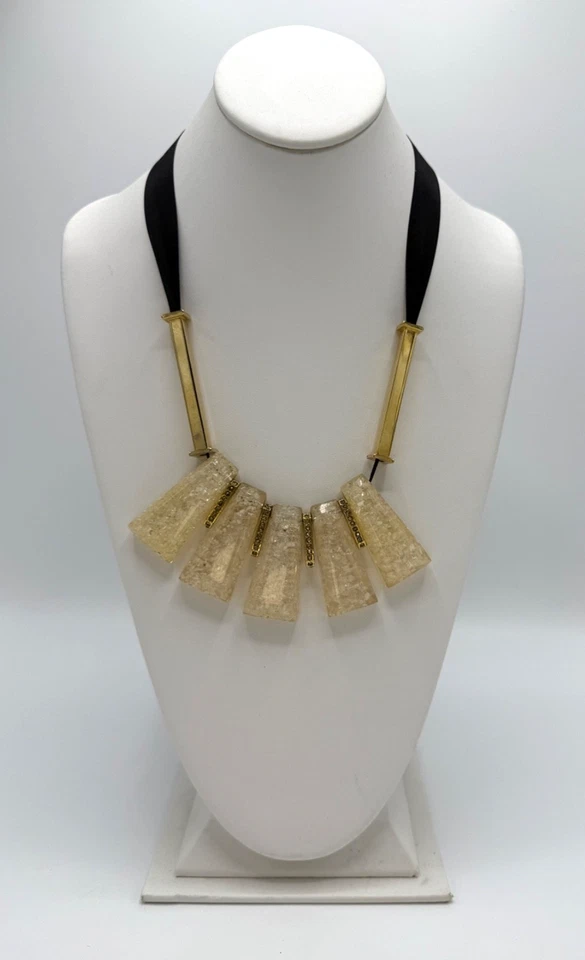 Collar Cinta Penant Cristal y Resina Marni, ERA COSUELO CASTIGLIONI, De Colección Años 2000 Foto 3 de 4