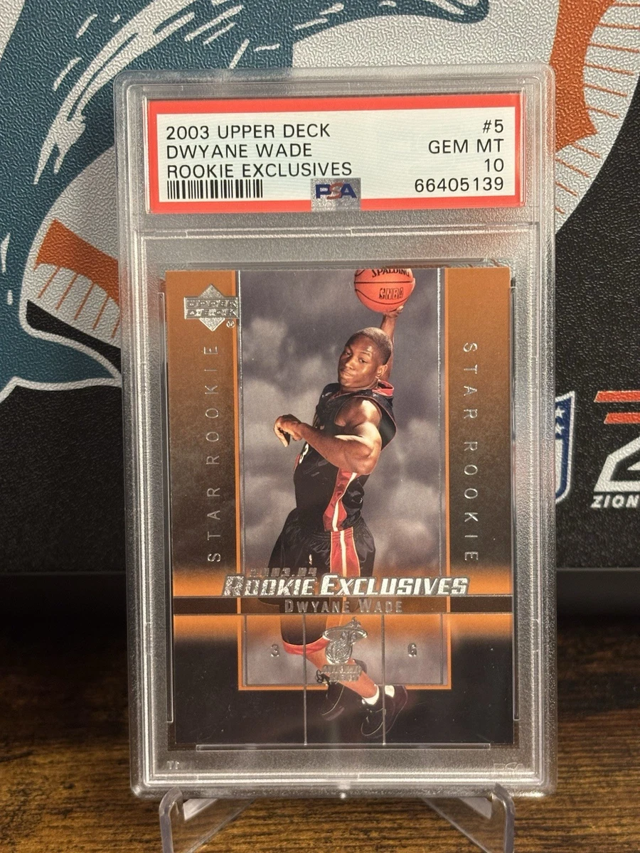 Dwyane Wade Professional Sports Authenticator (PSA) Basketball