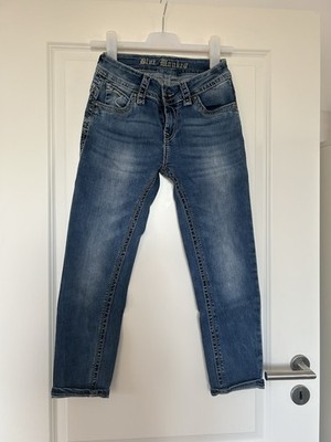 Blue Monkey Damen Jeans  Charlotte    Größe W26   Boyfriend Fit