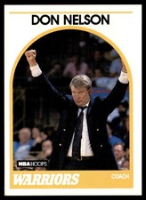 1989-90 Hoops Don Nelson Golden State Warriors #273