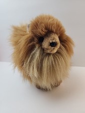 Aurora Miyoni Pomeranian Stuffed Plush Toy Soft Tan Cream Dog Plushie