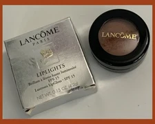Lancome Liplights Lustrous Lipgloss COLOR GOLDEN CORAL - .15 Oz - NEW In Box