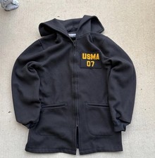 Vintage USMA 07 Wool Coat Men XL 40 Black Parka West Point CADET UNIFORM FACTORY