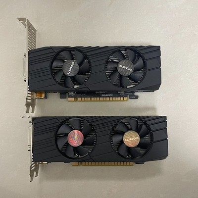 GIGABYTE GeForce GTX 1650 4GB GDDR5 Low Profile Video Card GV-N1650OC-4GL
