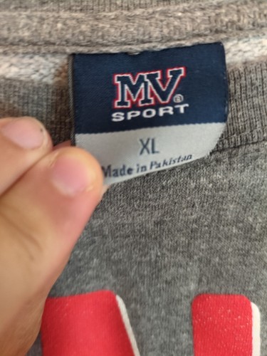Vintage Cal U University Of Pennsylvania Grey Crewneck Sweatshirt XL Mv Sport - Picture 3 of 4