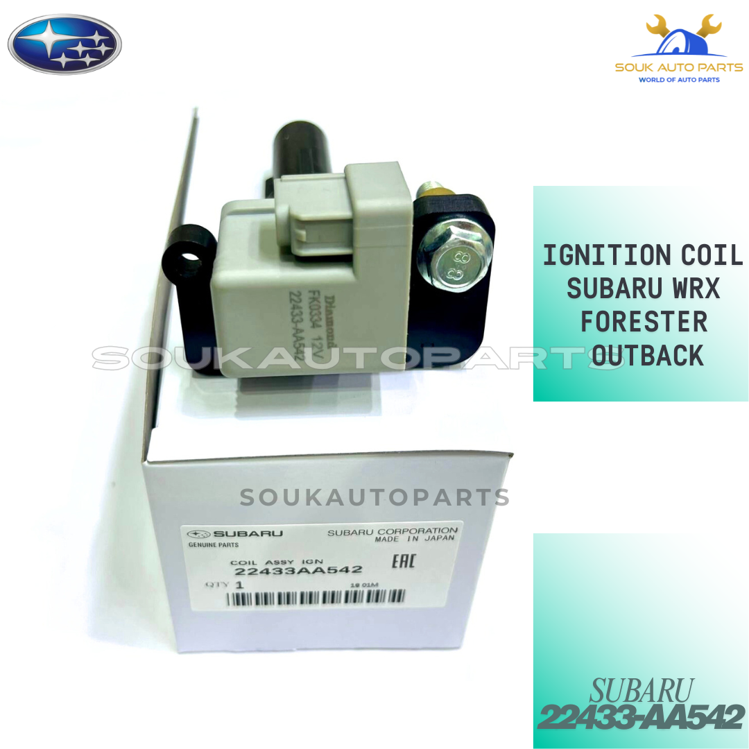 優 22433AA542 Genuine IGNITION COIL ASSY 2.5L TURBO For Subaru WRX