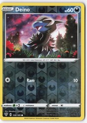 Deino 108/189 Darkness Ablaze Reverse Holo
