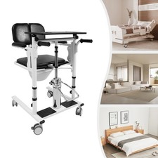 330LB Hydraulic Patient Lift Transfer Chair Mobility Elderly Aid Wheelchair Lift