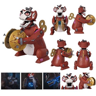 LOL Arcane:League of Legends Jinx's Monkey Grenade Ornament Resin Props Storage