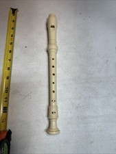 Recorder Plastic Student Flute Cream Color 13" Music CP A220