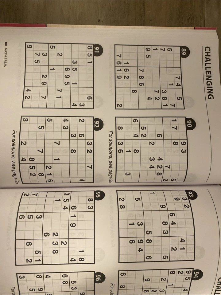 VARIEDAD PUZZLES Take A Break Libro de Actividades para Adultos 100+ Edición Puzzle 2025 Grande  Foto 4 de 4