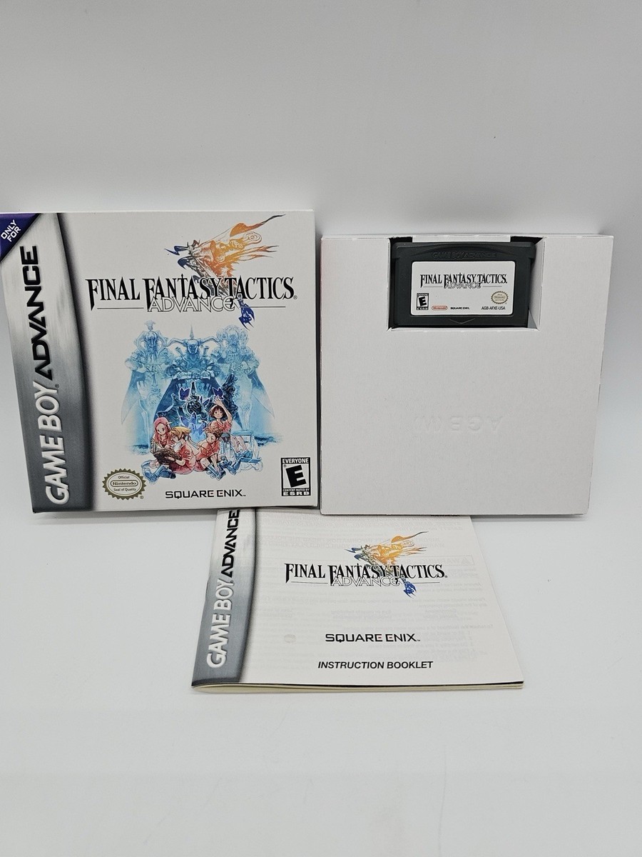 FF Tactics Advance (GBA) JAP CIB - Complet / Version ULTIMATE HITS TBE