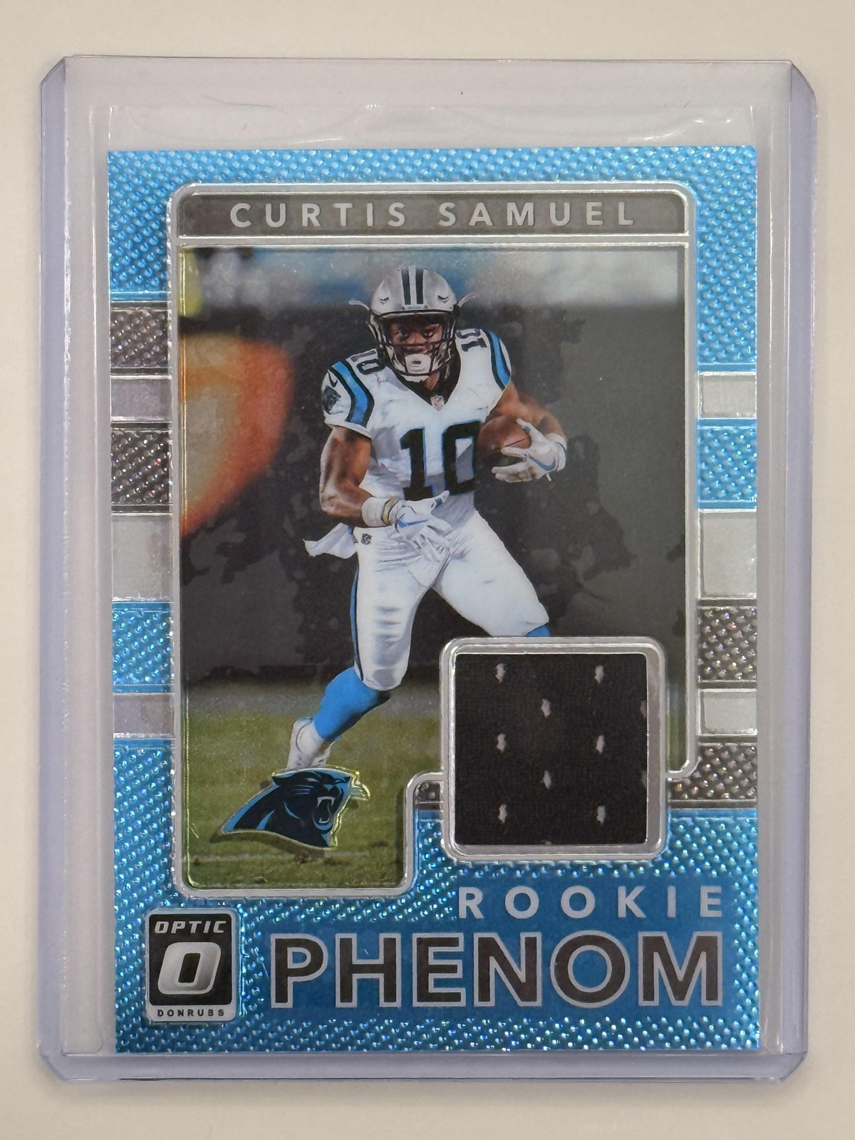 Curtis Samuel Panini Donruss Optic Rookie Threads #12 Base