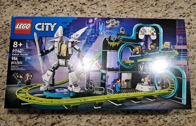 【S】 LEGO CITY: Robot World Roller-Coaster Park (60421) NEW | eBay