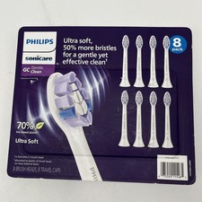 8-PACK - Philips Sonicare GC Gentle Clean Replacement Brush Heads - ULTRA SOFT