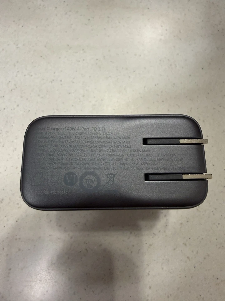 Cargador Anker 140W USB-C 4 puertos Foto 3 de 3