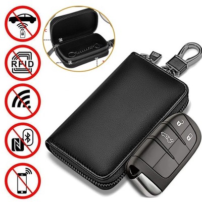 Auto Schlüssel Keyless Schutz RFID Funk Blocker Tasche Etui Hülle Strahlenschutz