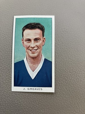 1961 International Soccer Stars Kelloggs Karte Jimmy Greaves Chelsea Rookie RC