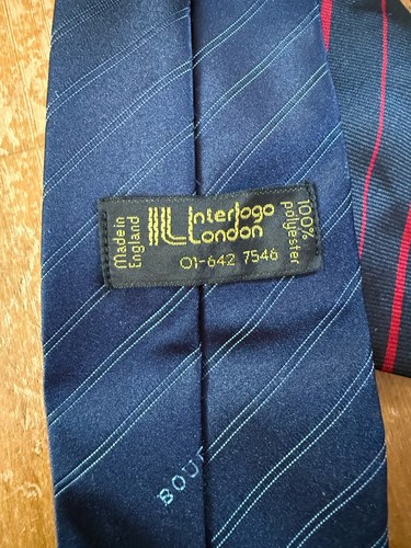 x50 1970s 80s VINTAGE TIE Joblot Bundle 100% Silk Polyester Mixed Brands Costume - Picture 17 of 19