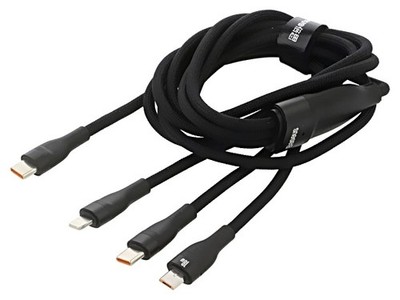 CB000004 Kabel USB 2.0 1,5m schwarz 100W 3,5A BASEUS