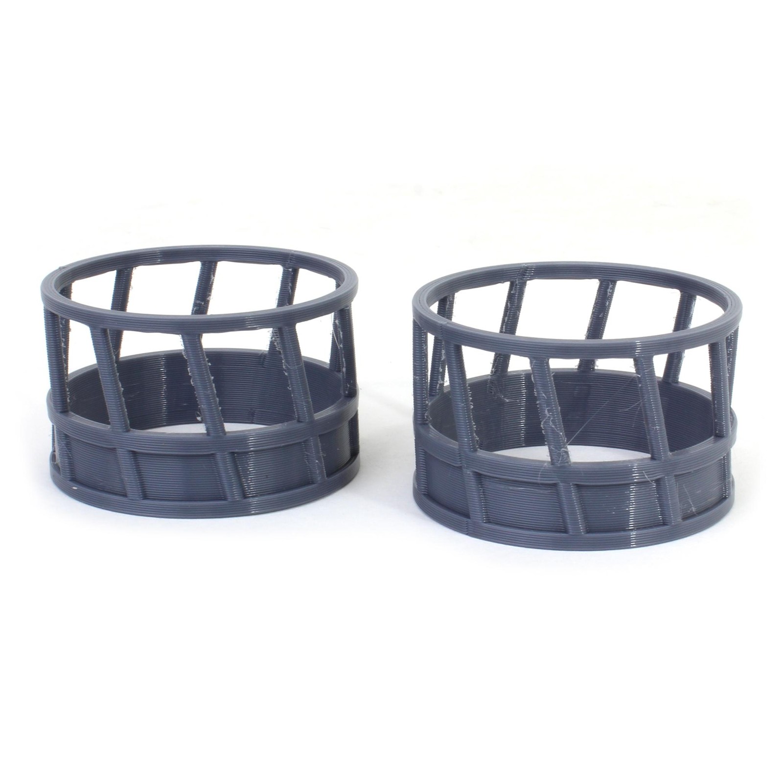 3D в масштабе 164 2 упаковки серых пластиковых кормушек для сена с 3D-принтом 64-300 гр 3890₽